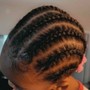 Knotless Small Braids to waist