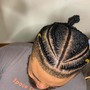 Mens Box Braids