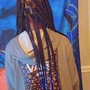 Large Knotless Braids