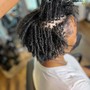 5week retie (Sisterlocks ™ /Microlocs )