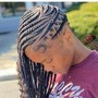 Cornrow braids