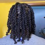 Kids Locs (Retwist and Style) 10 and under