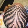 Knotless plats small