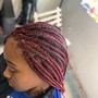 Knotless plats small