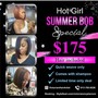 Quick weave  Bob Special with hair