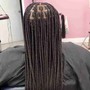 SMedium Knotless Plaits