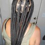 Half up/Half Down Quick weave