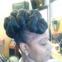 Bantu Knots ( up to 15 )