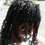 2-3 Strand Twist   (20) or less twist