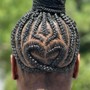 Kids Cornrows , Braided Ponytails, Scalp Braid Styles