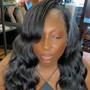 Traditional leave out sew-in