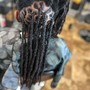 Top of head/Ear length Retwist