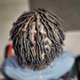 Starter Locs-1/2 Head(Mohawk, Bald Fade, Shaved Sides, other cuts)