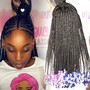 Medium Knotless Boho Braids