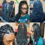 Crochet Braids/ Natural Curly Straight Hair