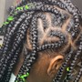 Feed in cornrows