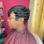 Double Frontal ponytail/ Updo