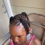 Kid's Braids natural hair (10&under)