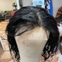 Quick Weave-pre-styled hair