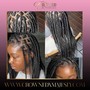 Knotless Braids mid back length  (bohemian, goddess,bob,etc)