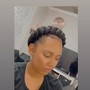 Med- Feed In braids W/ Knotless Box Braids