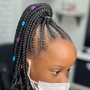 Kid's small Feed-in Braids