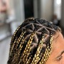 Medium Knotless Box Braids