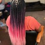 Small Knotless Box Braids