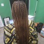 Small Box Braids (knotless)