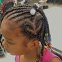 Kid's Braid ponytail