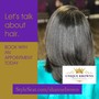 Relaxed Hair Silk Blowout