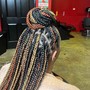 Knotless box braids