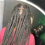 Box Braids (half head)