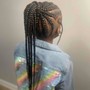 Small Box Braids Mid back