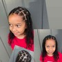 Kid's Braid style W/ Natural Hair