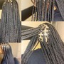 EXTRA SMALL Box Braids (Butt Length)