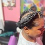 Kid's Single Braids (natural hair)