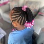 Kid's Braids with extension