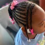 Kid's Braids with extension