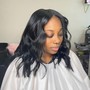 Crochet braid, cornrows, sew-in Takedown ( excluding braids, locs)