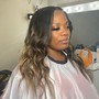 Crochet braid, cornrows, sew-in Takedown ( excluding braids, locs)