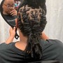 2 feed in braids