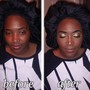 Synthetic wig install