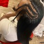 Full Sew In W/natural leave out or Closure