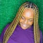 MEDIUM KNOTLESS BRAID SPECIAL (Hair Included ) Cash Only