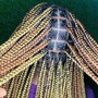 MEDIUM KNOTLESS BRAID SPECIAL (Hair Included ) Cash Only