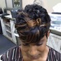 Natural Hair Twist-Updo