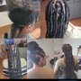 Knotless or Box Boho Bob