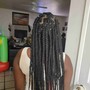 Box Braids small,med