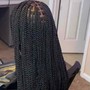 Small Knotless Braids